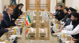 In Tehran, Muttaqi engaged with key Iranian officials, including Foreign Minister Hossein Amir Abdullahian and Special Envoy for Afghanistan, Hassan Kazemi Qomi.